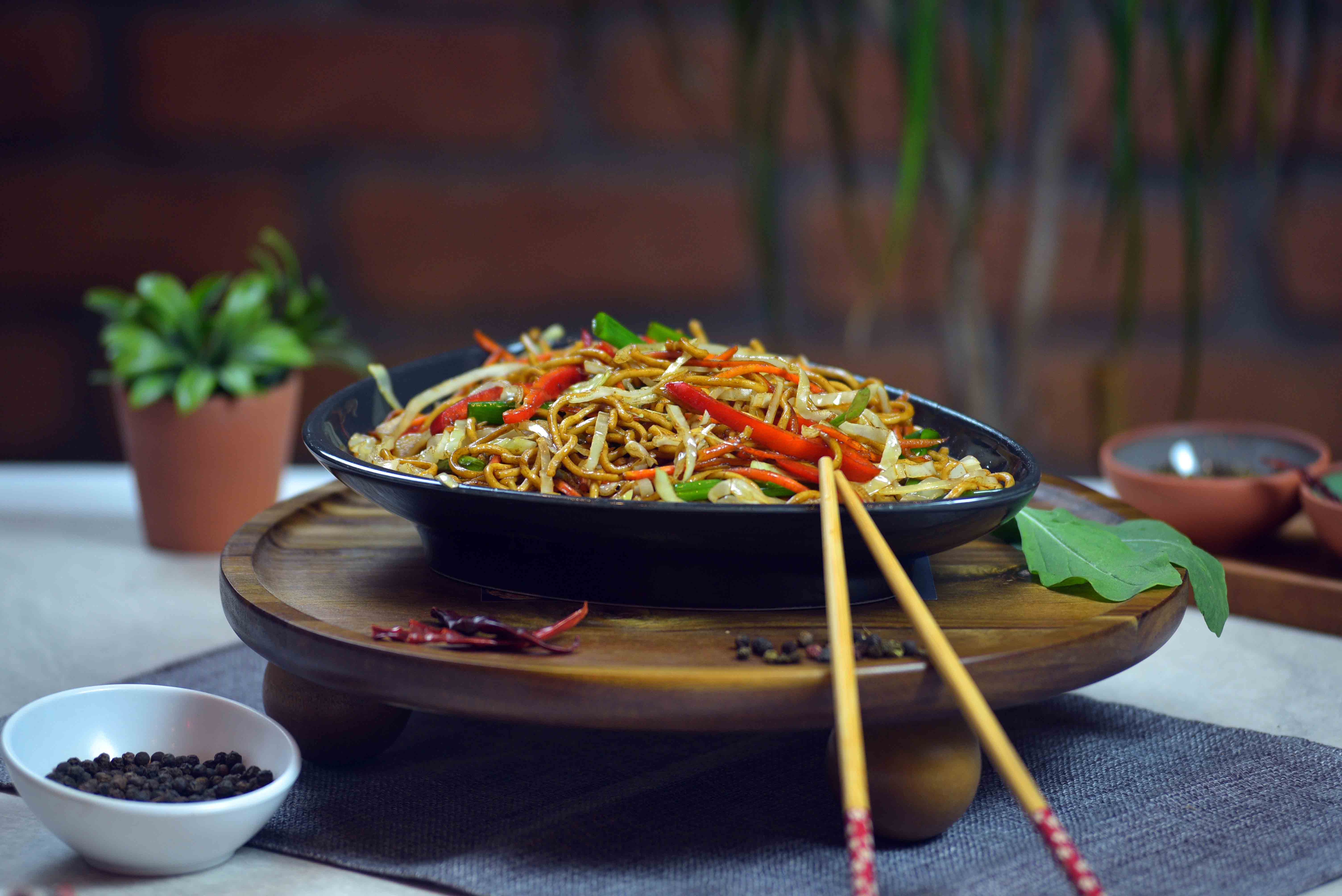 Sebzeli Noodle
