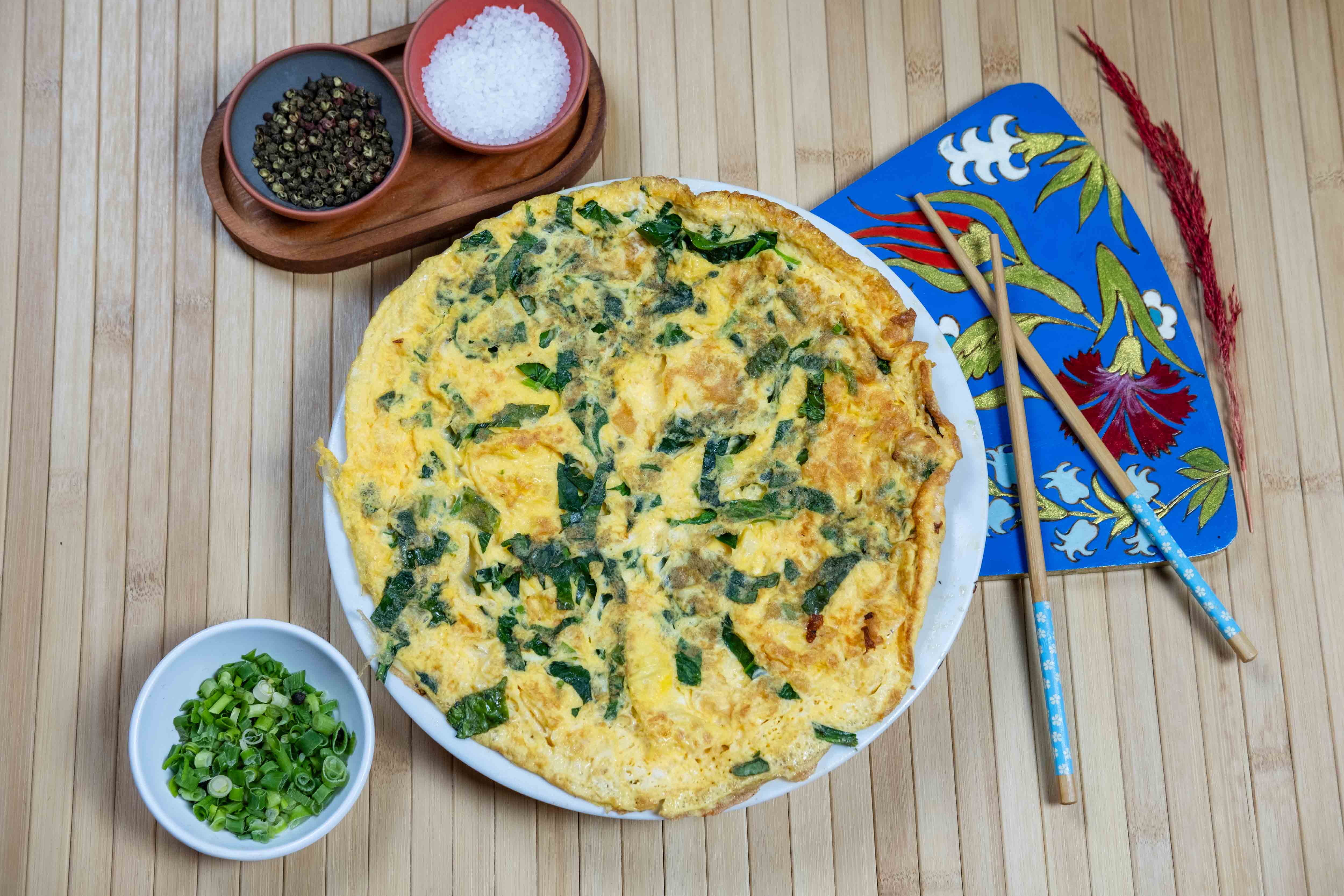 Ispanaklı Omlet